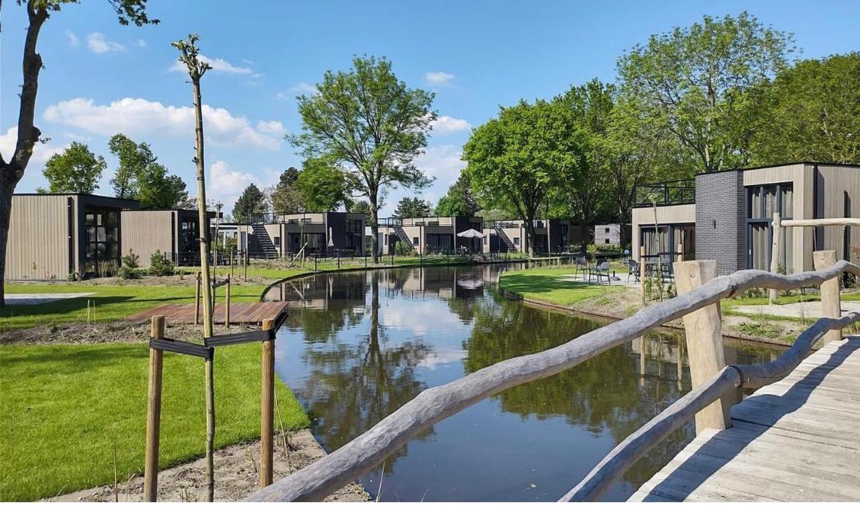 Traum Ferienhaus Mit Dachterrasse Am Veluwemeer Hulshorst Exteriör bild